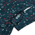 Controller Gamepad Icons Teal Video Game Long Sleeve Midi Dress 7