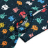 Pixel Monsters Teal Video Game Long Sleeve Midi Dress 7