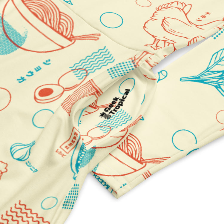 Nerdy Ramen Recipe Japanese Long Sleeve Midi Dress
