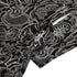 Human Anatomy Black Long Sleeve Midi Dress 7