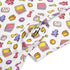 Board Game Objects Meeples White Long Sleeve Midi Dress 7
