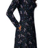 Episodic Owl Floral Long Sleeve Midi Dress 5