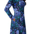 Episodic Violet Purple Night Long Sleeve Midi Dress 5