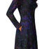 Beautiful Nebula Outer Space Long Sleeve Midi Dress 5