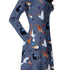 Video Game Cats Light Long Sleeve Midi Dress 5