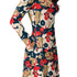Modern Koi Long Sleeve Midi Dress 5