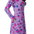 Pink Blue and Bisexual Colors Tabletop RPG Items Dnd Long Sleeve Midi Dress 5