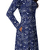 Star Cats Long Sleeve Midi Dress 5