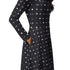 Anime Sushi Rolls Dark Long Sleeve Midi Dress 5