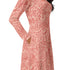 Human Anatomy Light Long Sleeve Midi Dress 5