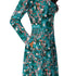 Mahjong Tiles Pond Anime Long Sleeve Midi Dress 5