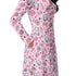 Anime Gamer Items Pink Long Sleeve Midi Dress 5