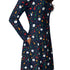 Pawn Party Blue Board Game Long Sleeve Midi Dress 5