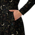 Episodic Crescent Moon Garden Long Sleeve Midi Dress 6