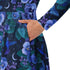 Episodic Violet Purple Night Long Sleeve Midi Dress 6