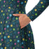 Dnd RPG Dice Blue Long Sleeve Midi Dress 6