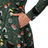 Oishi Sushi Green Long Sleeve Midi Dress 6