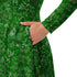 Mad Science Lab Green Long Sleeve Midi Dress 6