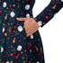 Pawn Party Blue Board Game Long Sleeve Midi Dress 6