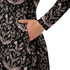 Episodic Thistle Home Black White Long Sleeve Midi Dress 6