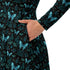 Episodic Mystical Butterfly Long Sleeve Midi Dress 6