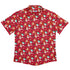 Cinnamon Anime Bunnies Button Up Shirt Geek Nerd adult sizing Christmas Print Design by Ardi Tong