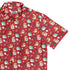 Cinnamon Anime Bunnies Button Up Shirt Geek Nerd adult sizing Christmas Print Design by Ardi Tong
