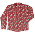 cinnamon anime bunnies Long Sleeve Button Up Shirt Geek Nerd adult sizing Anime Christmas Print