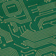 computer circuit board yellow green Long Sleeve Button Up Shirt Geek Nerd 0925 adult sizing All Adult Button Up Shirts