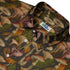 Episodic Autumn Mushroom Collage Button Up Shirt - XS - Hawaiian Shirt - No Pocket -