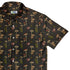 Episodic Autumn Mushrooms Space Button Up Shirt - XS - Hawaiian Shirt - No Pocket -