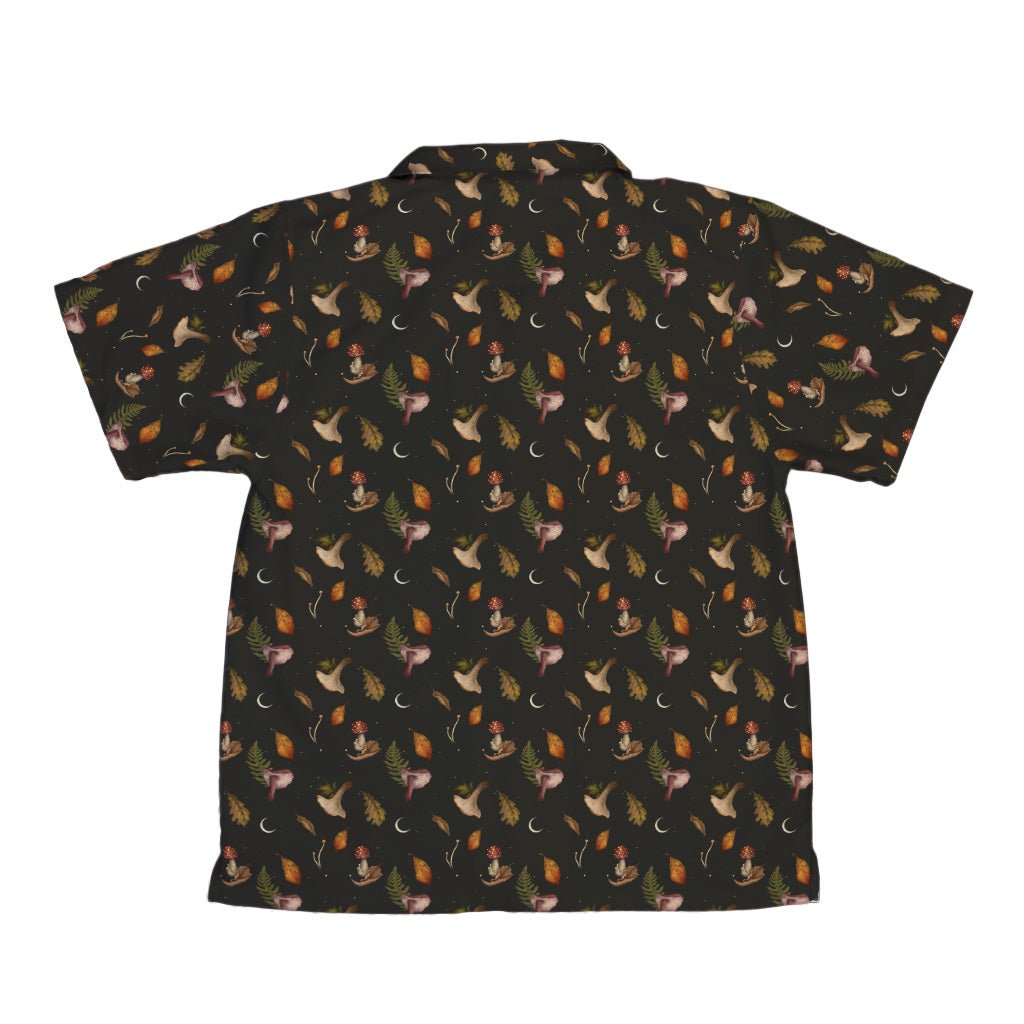 Episodic Autumn Mushrooms Space Youth Hawaiian Shirt - YXS - -