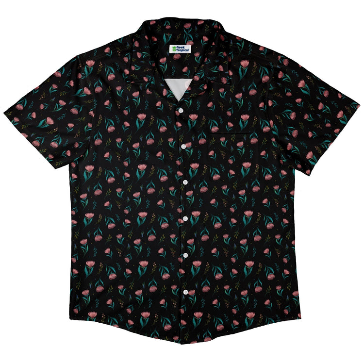 Episodic Blooms Button Up Shirt - XS - Hawaiian Shirt - No Pocket -