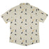 Episodic Cat Catching the Moon Button Up Shirt - XS - Hawaiian Shirt - No Pocket -