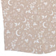 Episodic Crescent Moon Garden Biege Button Up Shirt - XS - Hawaiian Shirt - No Pocket -