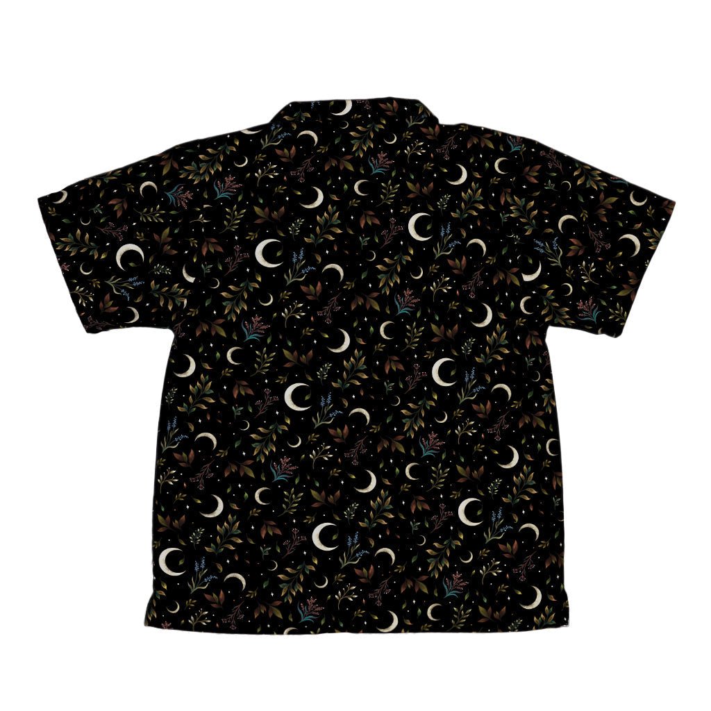 Episodic Crescent Moon Garden Youth Hawaiian Shirt - YXS - -