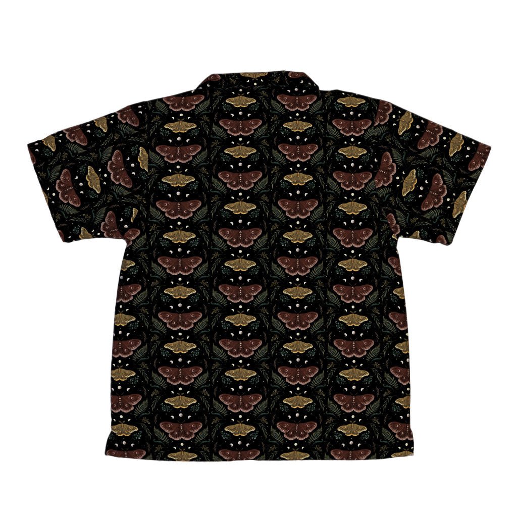 Episodic Moth Fall Youth Hawaiian Shirt - YXS - -