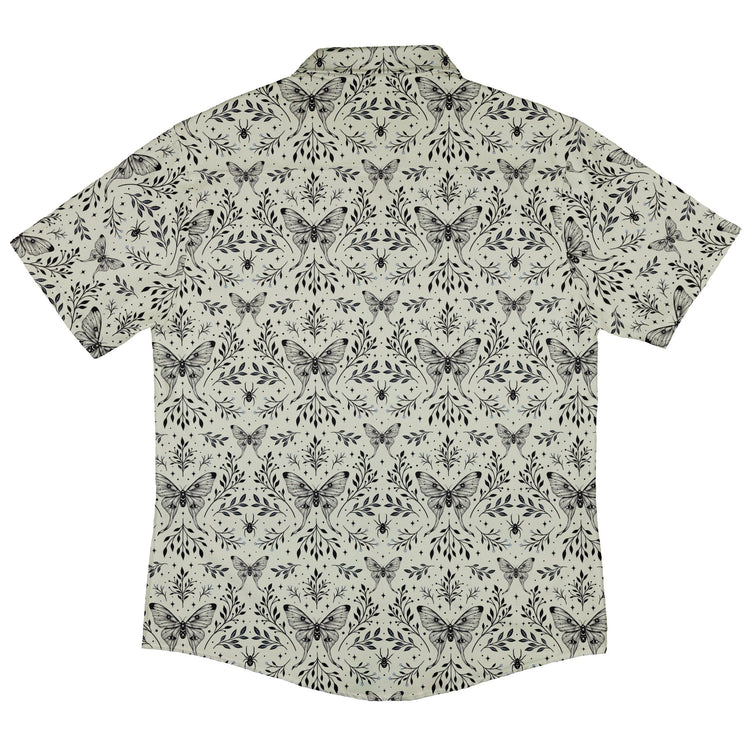 Episodic Mystical Butterfly Button Up Shirt - XS - Hawaiian Shirt - No Pocket -