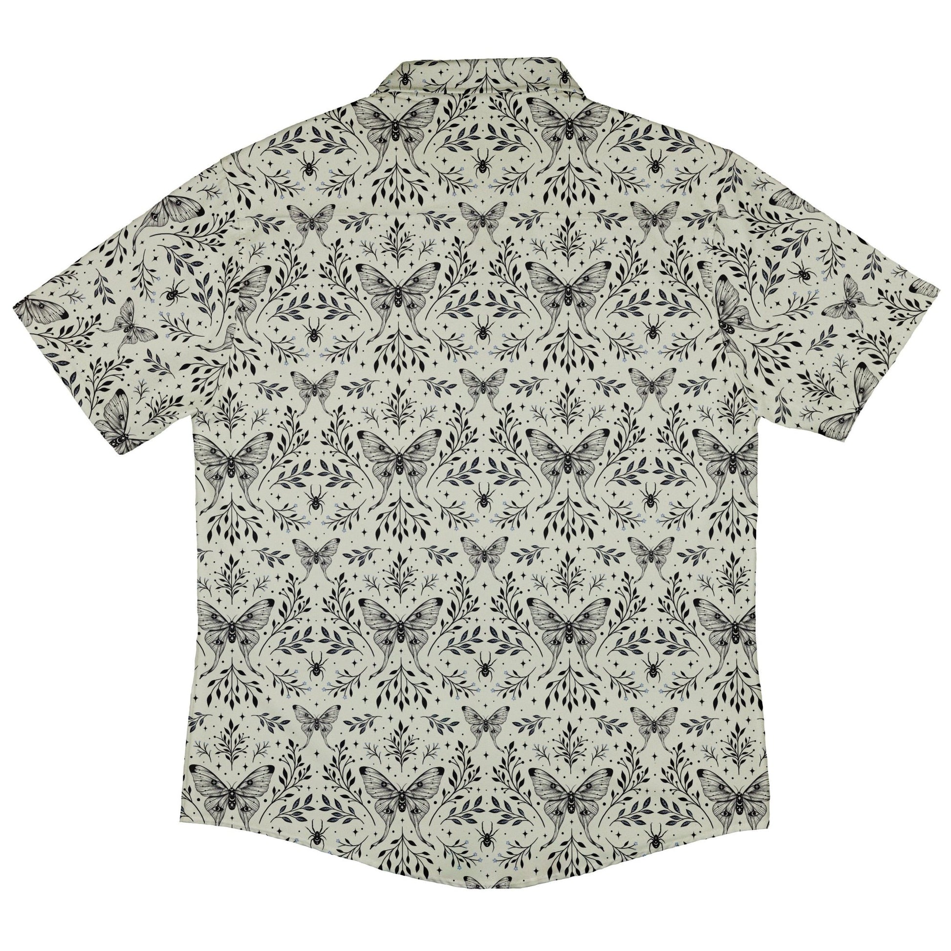 Episodic Mystical Butterfly Button Up Shirt - XS - Hawaiian Shirt - No Pocket -