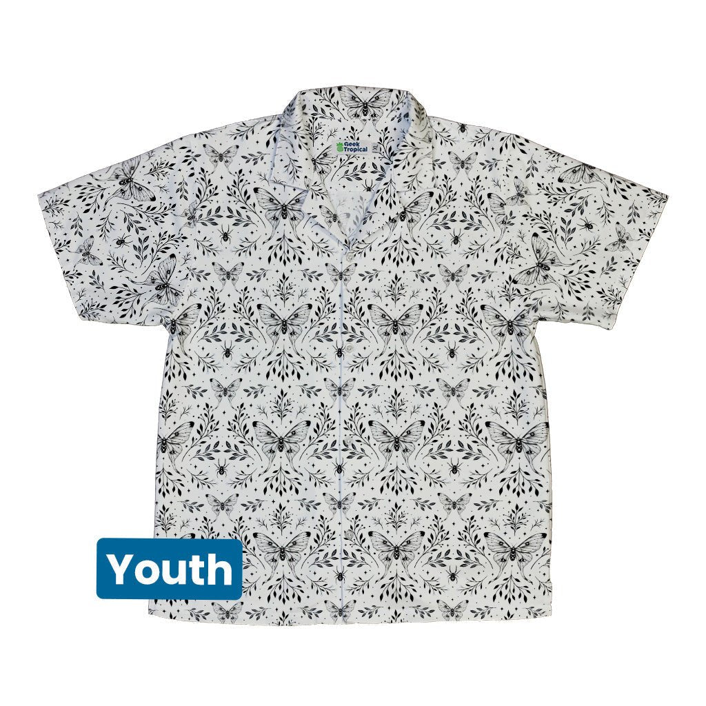 Episodic Mystical Butterfly Youth Hawaiian Shirt - YXS - -