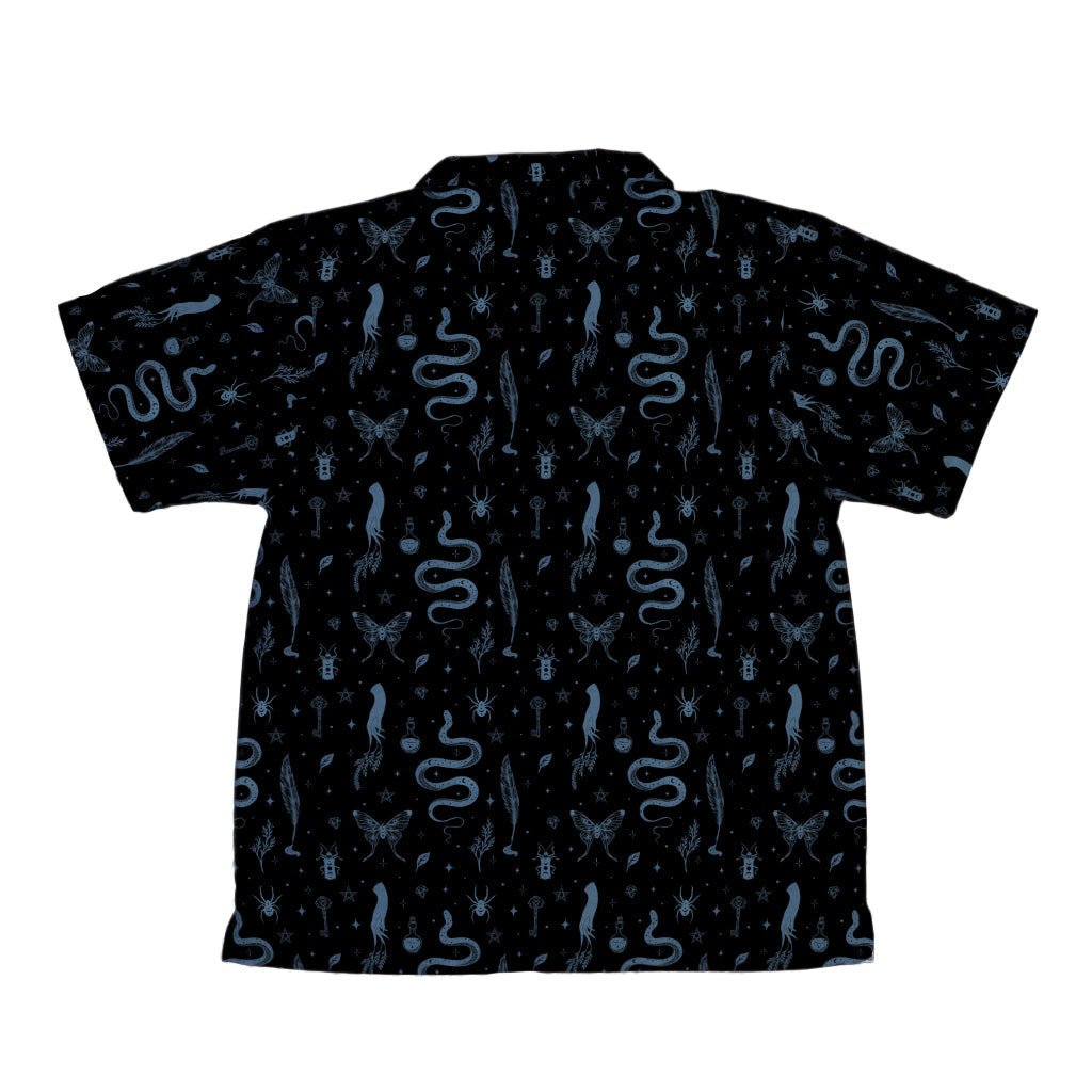 Episodic Mystical Collection Black Youth Hawaiian Shirt - YXS - -