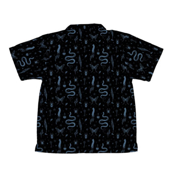 Episodic Mystical Collection Black Youth Hawaiian Shirt - YXS - -
