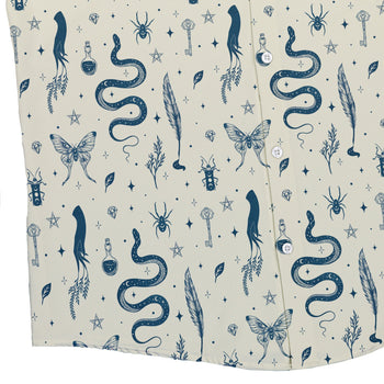 Episodic Mystical Collection Button Up Shirt - XS - Hawaiian Shirt - No Pocket -