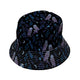 Episodic Owl Floral Bucket Hat - M - Grey Stitching - -