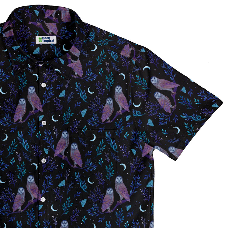 succulent button up shirt Episodic Owl Floral Button Up Shirt