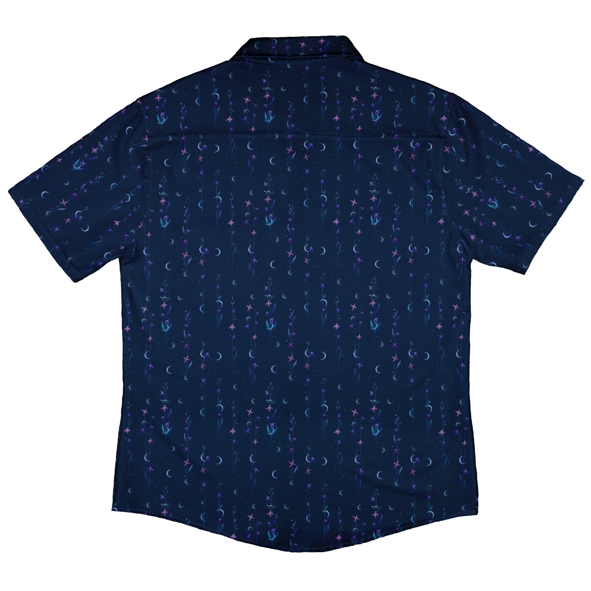 Episodic Scented Night Button Up Shirt - XS - Hawaiian Shirt - No Pocket -