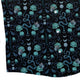 Episodic Serpent Garden Blue Button Up Shirt - XS - Hawaiian Shirt - No Pocket -