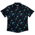 Episodic Serpent Garden Blue Space Button Up Shirt - XS - Button Down Shirt - No Pocket -