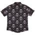 Episodic Skull Black White Button Up Shirt - XS - Hawaiian Shirt - No Pocket -