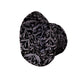 Episodic Thistle Home Black White Bucket Hat - M - Grey Stitching - -